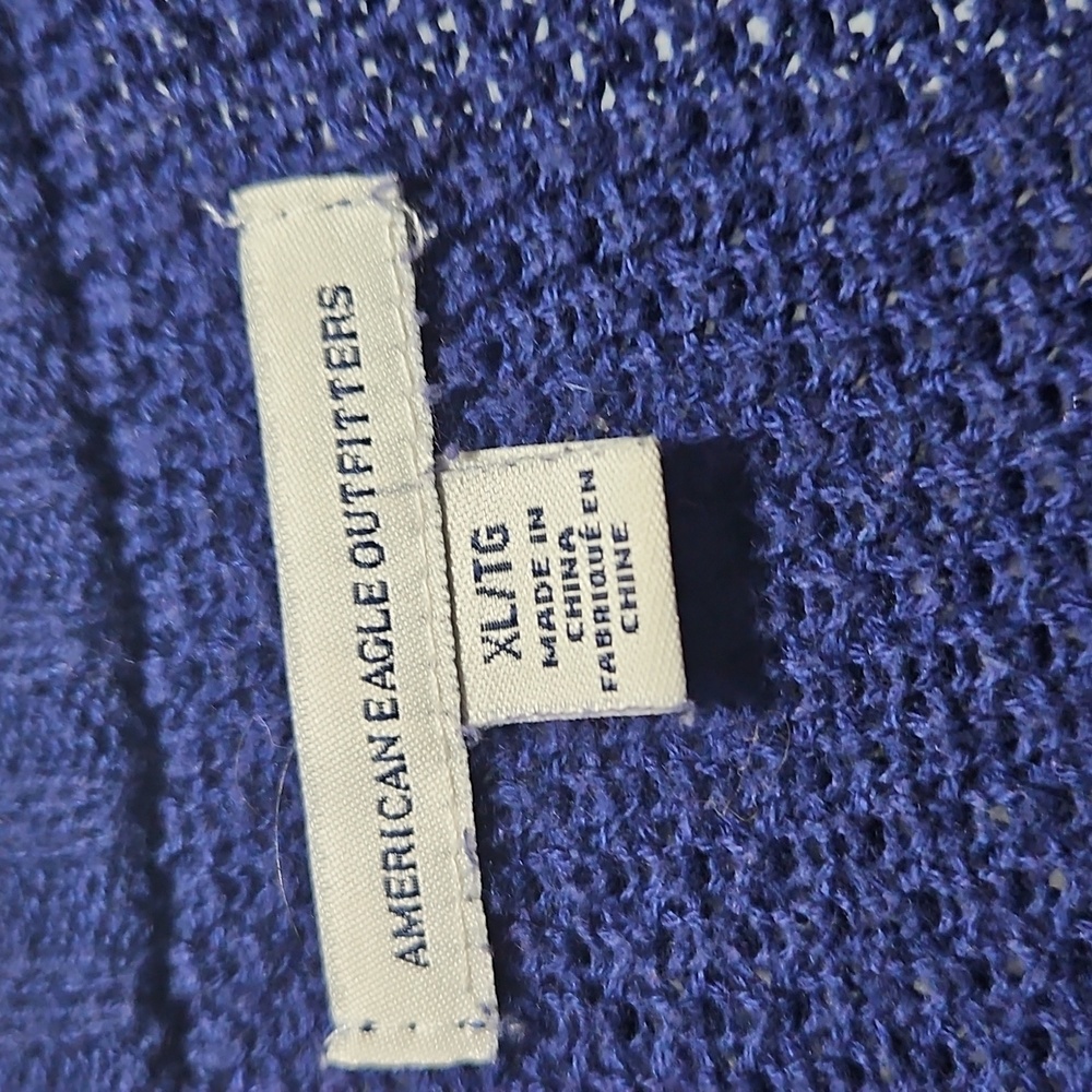 Y2k American Eagle Knit Cardigan - Picture 2 of 6